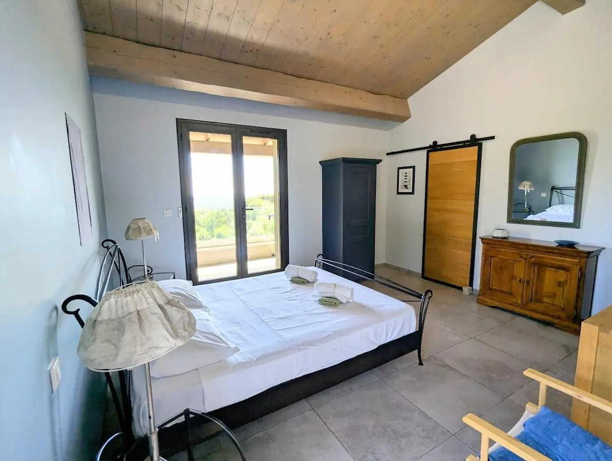 Les Bellonis - Villa Au Pied Du Mont Ventoux 贝端 法国