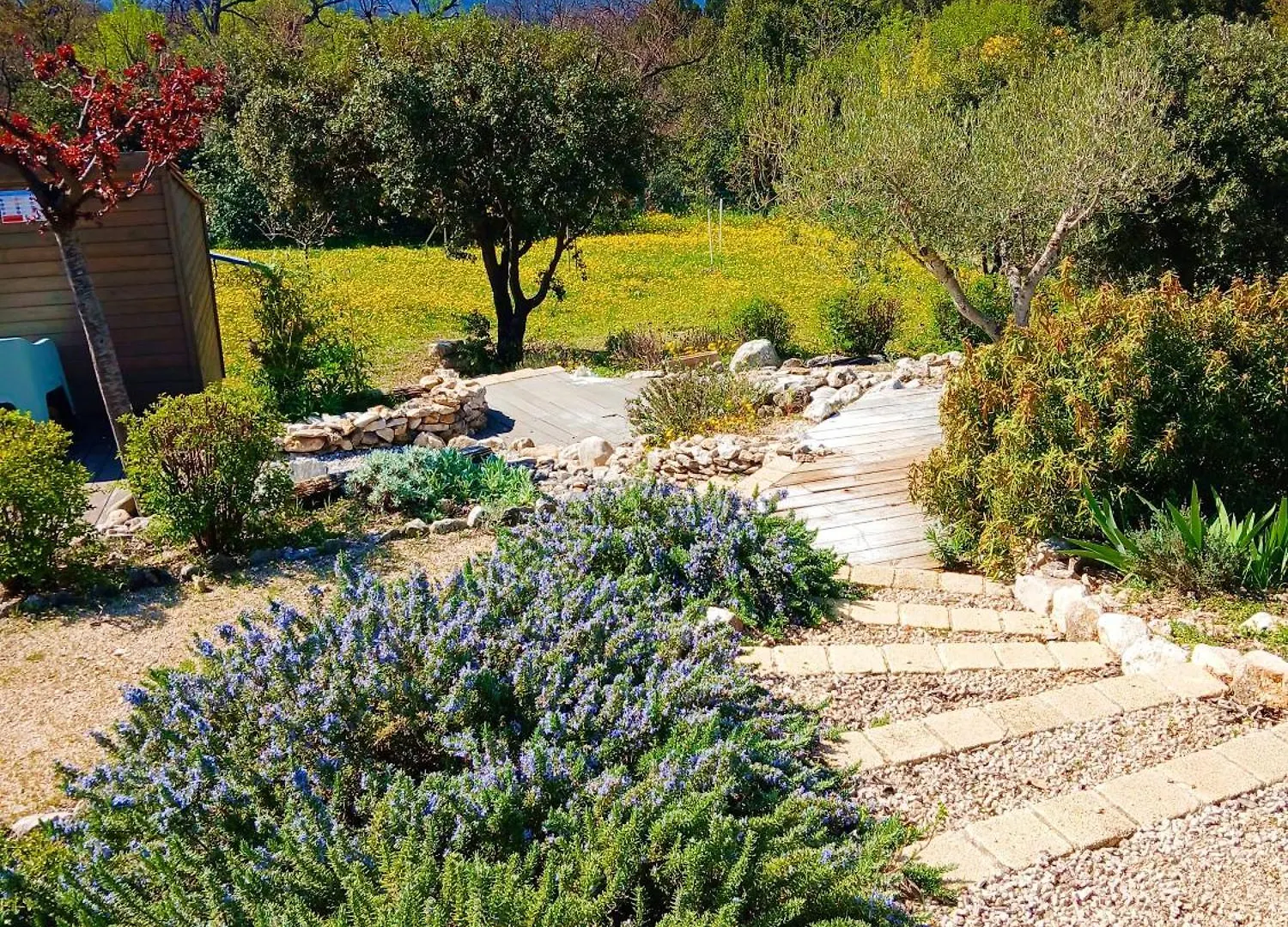 Les Bellonis - Villa Au Pied Du Mont Ventoux 贝端 法国